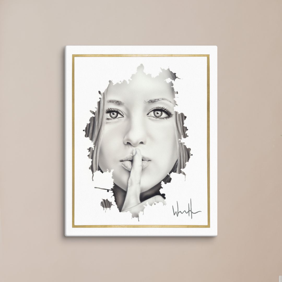 Silence Is Golden - Print